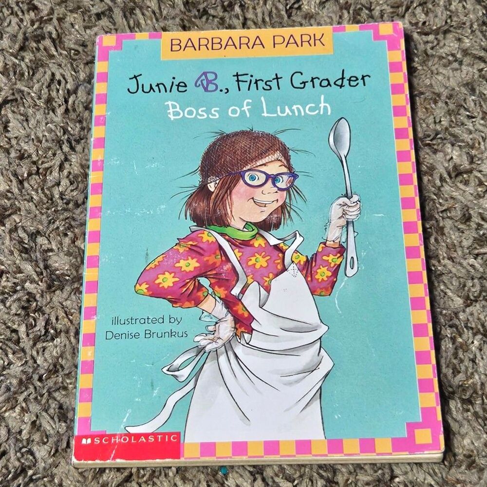 Junie B, First Grader: Boss of Lunch by Barbarba Park, Good Condition, Paperback